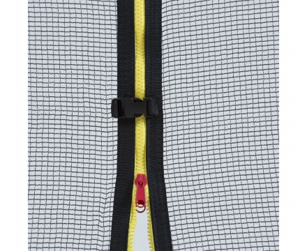 Батут DFC Trampoline Fitness 12ft наружн.сетка, св.зел. (366см) (два короба)