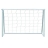 Ворота игровые DFC  GOAL240T 240x150x65cm  с тентом для отрабатывания ударов