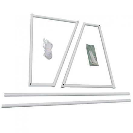 Ворота игровые DFC  GOAL240T 240x150x65cm  с тентом для отрабатывания ударов