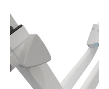 Велотренажер X-Bike DFC DavCreator, бело-голубой B02