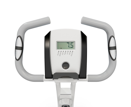 Велотренажер X-Bike DFC DavCreator, бело-голубой B02