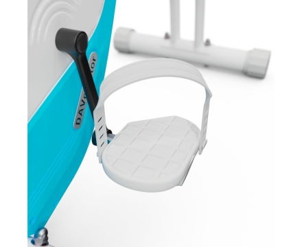 Велотренажер X-Bike DFC DavCreator, бело-голубой B02