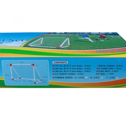 Ворота игровые DFC mini х 2 &amp; набор пластик GOAL7219A