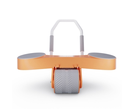 Тренажёр для пресса AB Roller SND оранжевый с ковриком 45 х 30 x 3.5 cм