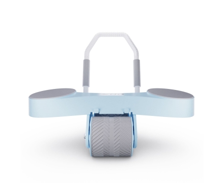Тренажёр для пресса AB Roller SND голубой с ковриком 45 х 30 x 3.5 cм