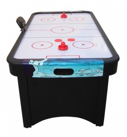 Игровой стол - аэрохоккей &quot;Blue Ice&quot; (синий) версия 2, 5ф