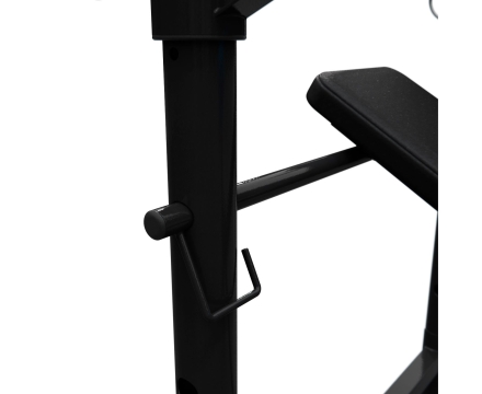 Скамья со стойками под штангу DFC Fytter BEW04X